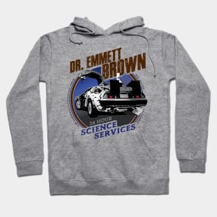 Dr. Emmett Brown Science Services Hoodie